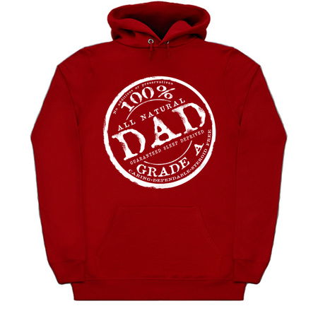 100% Dad ( WHITE LOGO on Black/Red/Blue & more) tiny thumbnail