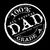 100% Dad ( WHITE LOGO on Black/Red/Blue & more) tiny thumbnail