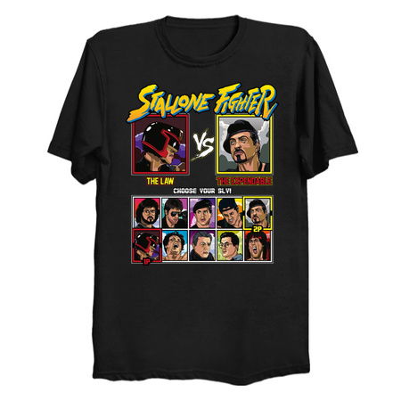 Stallone Fighter - Judge Dredd vs The Expendables tiny thumbnail