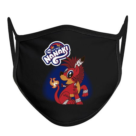 My Little Nanaki - Red XIII - Kawaii Cute Retro Video Game - Final Fantasy 7 tiny thumbnail