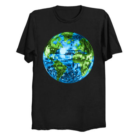Galactic Disco Ball Planet Earth tiny thumbnail