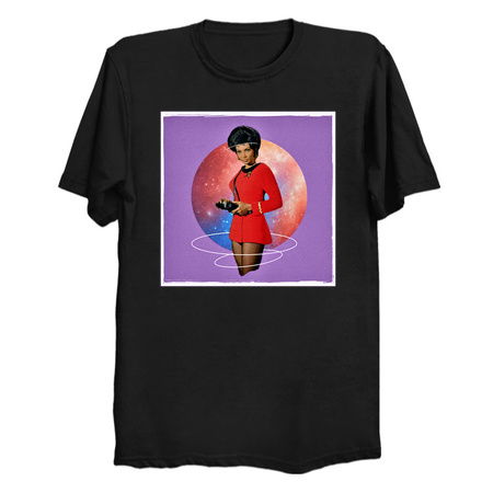 Vintage Collage Space Communications Officer tiny thumbnail