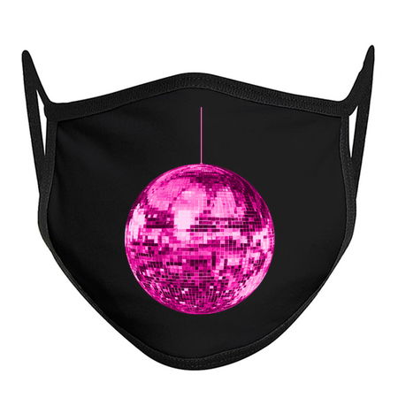 Pink Vintage Sparkling Disco Ball tiny thumbnail