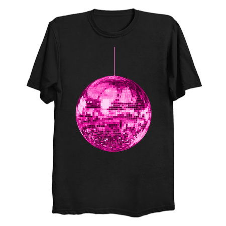 Pink Vintage Sparkling Disco Ball tiny thumbnail