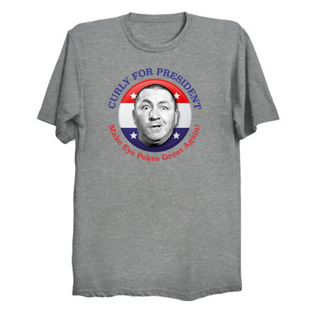 Curly For President Make Eye Pokes Great Again tiny thumbnail