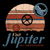 Visit Jupiter - Vintage Distressed Sci Fi - Retro Space Odyssey tiny thumbnail