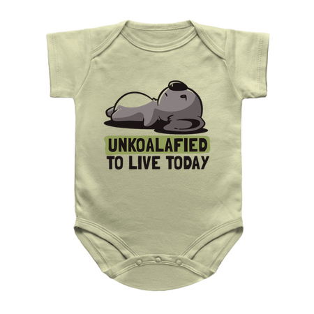 Unkoalified To Live Today - Lazy Cute Koala Gift tiny thumbnail