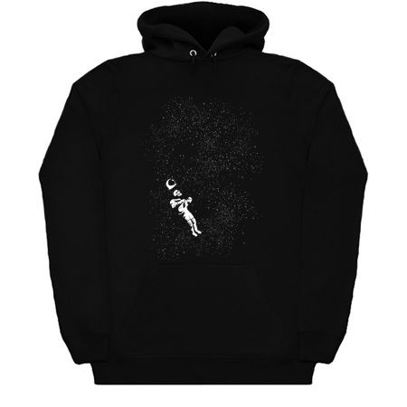 Astronaut Skeleton Gravity Black and White tiny thumbnail