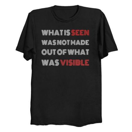 What Is Seen Was Not Made Out Of What Was Visible tiny thumbnail