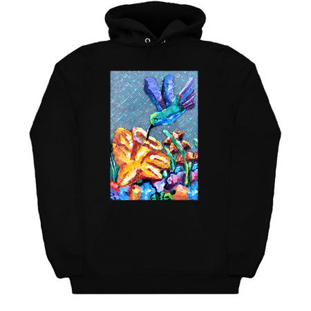 Fluttering Hummingbird of the Garden tiny thumbnail