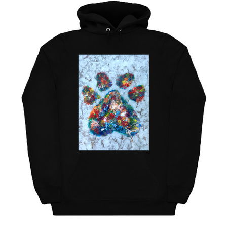 Rainbow Fingerprint Pet Pawprint tiny thumbnail