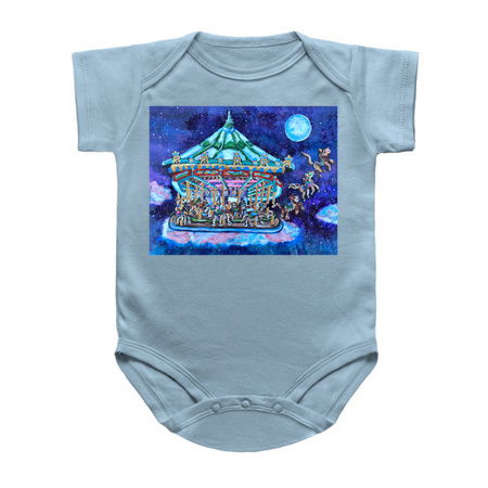 Whimsical Gallop of the Carousel Animals tiny thumbnail