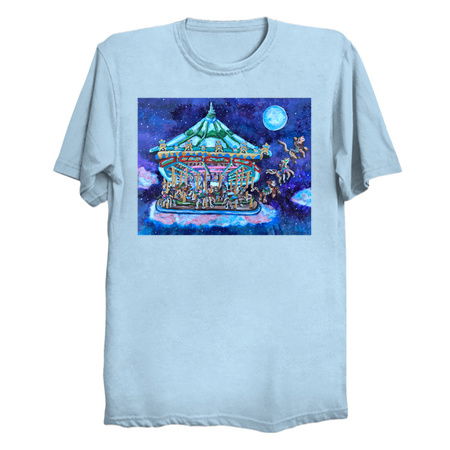 Whimsical Gallop of the Carousel Animals tiny thumbnail