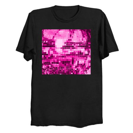Pink Mirrored Disco Ball Pattern tiny thumbnail
