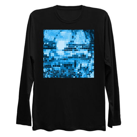 Blue Mirrored Disco Ball Pattern tiny thumbnail