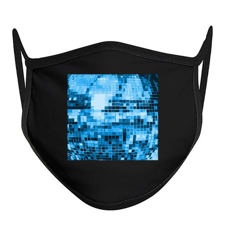 Blue Mirrored Disco Ball Pattern tiny thumbnail