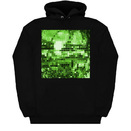 Green Mirrored Disco Ball Pattern tiny thumbnail