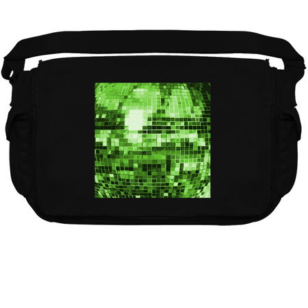 Green Mirrored Disco Ball Pattern tiny thumbnail
