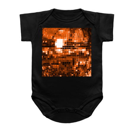 Orange Mirrored Disco Ball Pattern tiny thumbnail