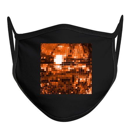 Orange Mirrored Disco Ball Pattern tiny thumbnail