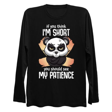 Impatient short panda designed by Lambodesigns tiny thumbnail