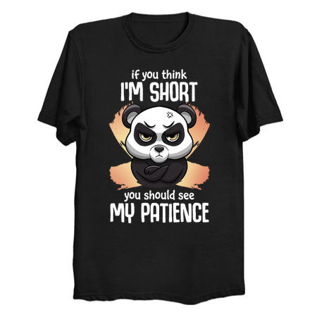Impatient short panda designed by Lambodesigns tiny thumbnail