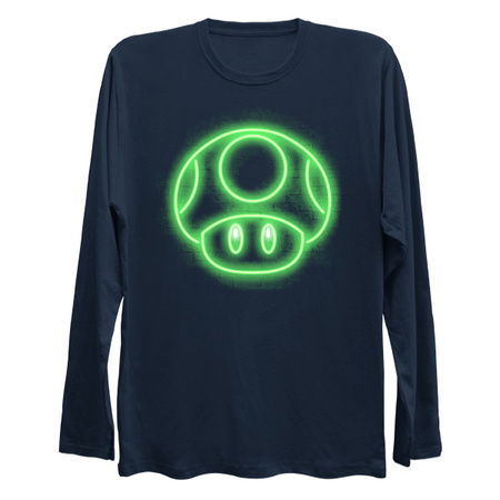 Neon green mushroom tiny thumbnail