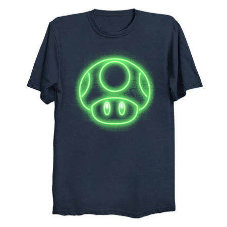 Neon green mushroom tiny thumbnail