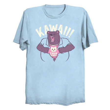 Mad Bear I Love Cats Inside tiny thumbnail