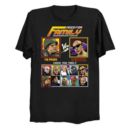 Vin Diesel Family Fighter - Saving Private Ryan vs Riddick tiny thumbnail