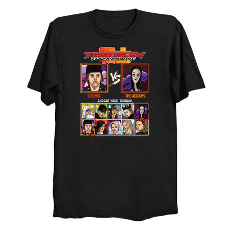 Charlize Theron Fighter - Arrested Development vs Addams Family tiny thumbnail