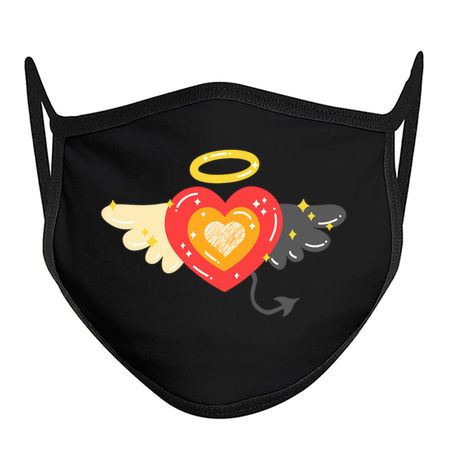 Cute Ineffable Husbands Wings and Heart with Halo tiny thumbnail