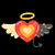 Cute Ineffable Husbands Wings and Heart with Halo tiny thumbnail