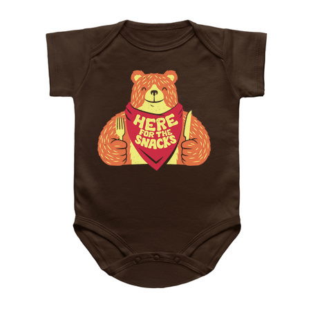 I'm Here For The Snacks Bear by Tobe Fonseca tiny thumbnail