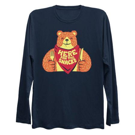 I'm Here For The Snacks Bear by Tobe Fonseca tiny thumbnail