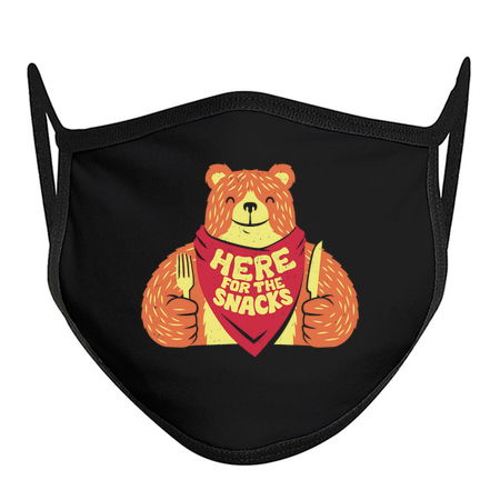 I'm Here For The Snacks Bear by Tobe Fonseca tiny thumbnail