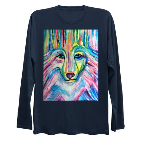 Aura of the Northern Lights Wolf tiny thumbnail