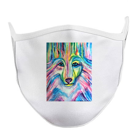 Aura of the Northern Lights Wolf tiny thumbnail