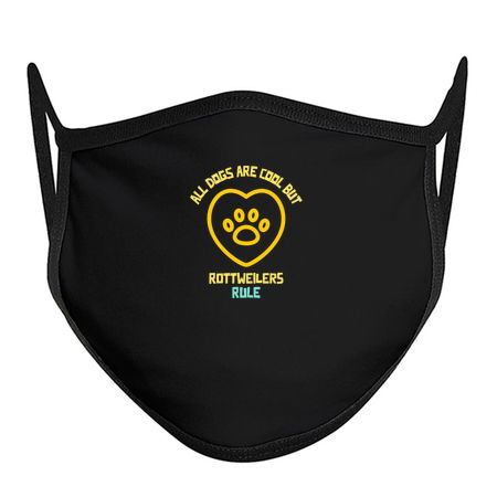 All dogs are cool but Rottweilers rule-funny dog quote tiny thumbnail