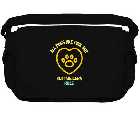 All dogs are cool but Rottweilers rule-funny dog quote tiny thumbnail