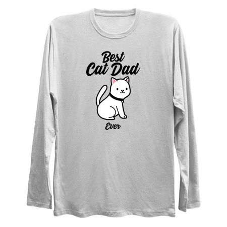 Best cat dad ever funny cute cat quote tiny thumbnail