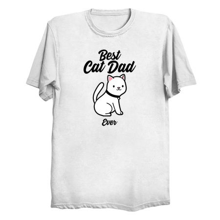 Best cat dad ever funny cute cat quote tiny thumbnail