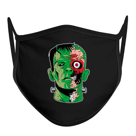 Green Zombie Undead Frankenstein Monster Comic Book Style tiny thumbnail