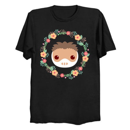 Cute Chibi Hannibal with Flower Crown tiny thumbnail