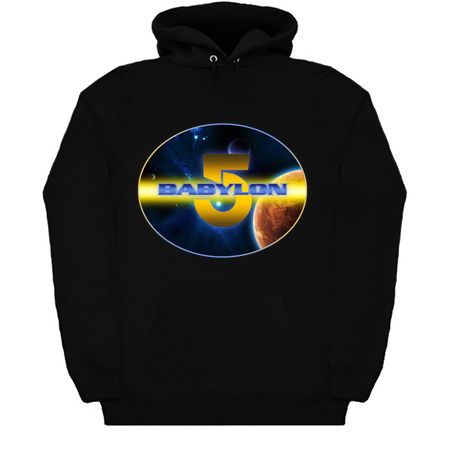 Babylon Space Station 5 with Planets and Stars tiny thumbnail