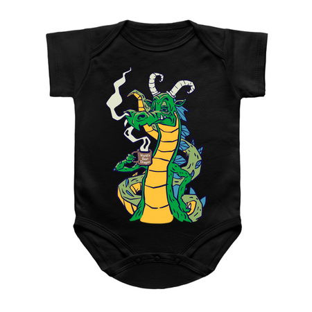 Green Gold and Blue Dragon with World's Best Dragon Coffee Mug tiny thumbnail