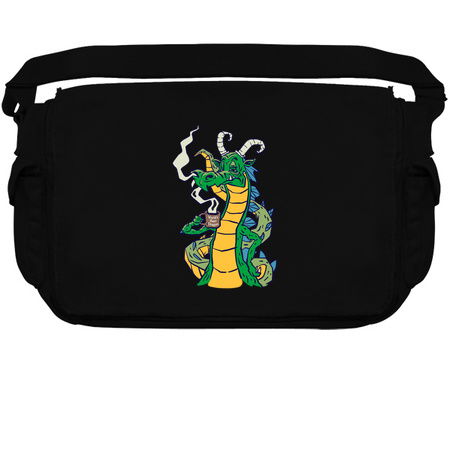 Green Gold and Blue Dragon with World's Best Dragon Coffee Mug tiny thumbnail