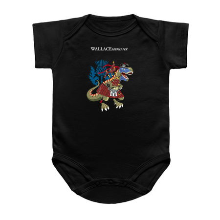 Clanosaurus Rex WALLACEsaurus rex Plaid Wallace Scotland Ireland Family Tartan tiny thumbnail