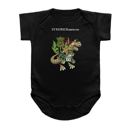 Clanosaurus Rex ST.PATRICKsaurus rex Plaid St Patrick Scotland St Patrick’s Day Tartan tiny thumbnail