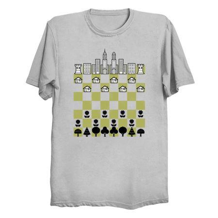 City Forest Chess Vintage Game by Tobe Fonseca tiny thumbnail
